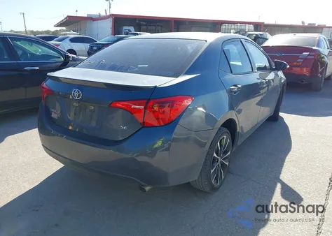 2017 Toyota Corolla Se z USA, uszkodzony, nr VIN 5YFBURHE0HP704332